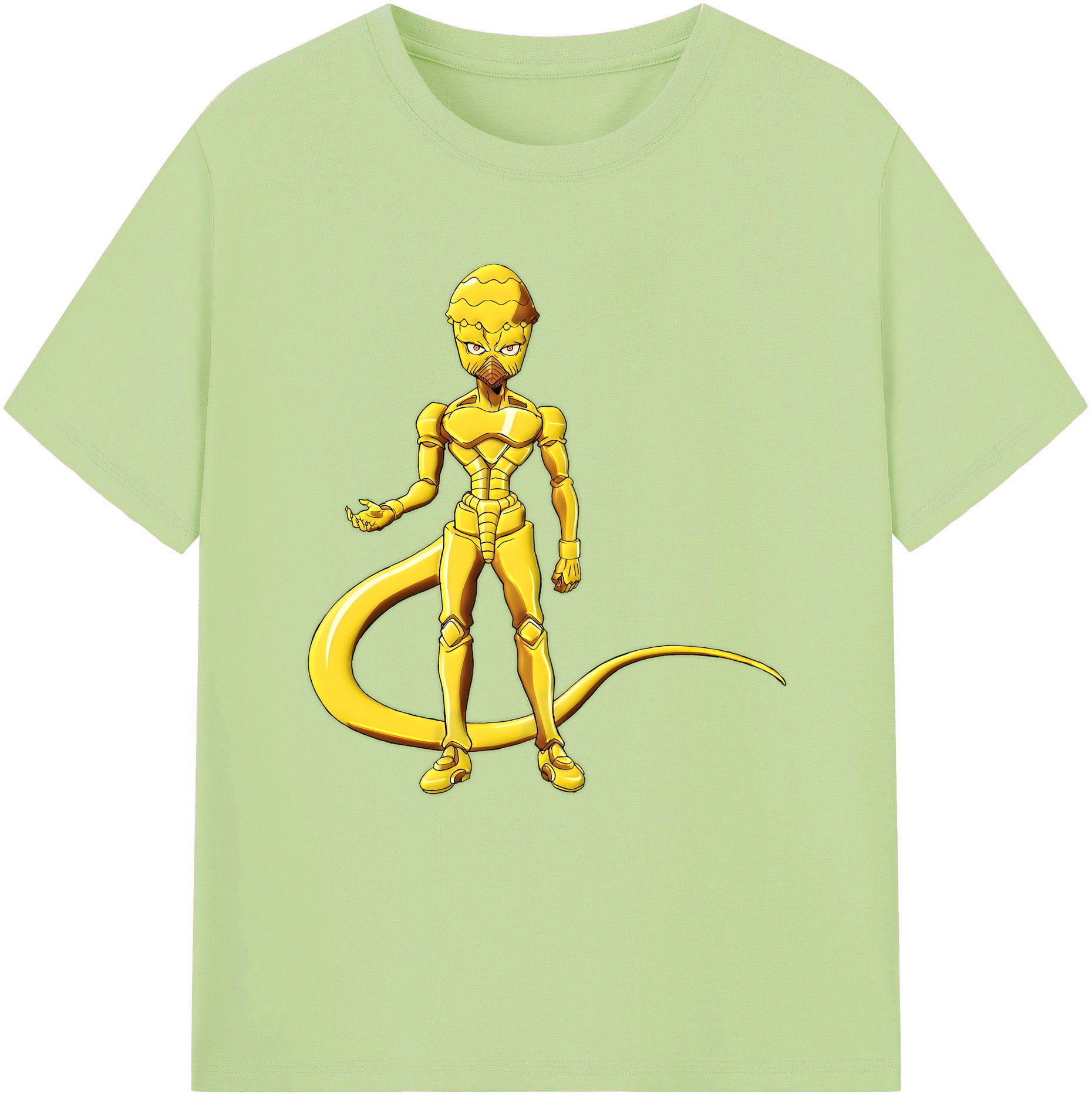 （画像用） ジョジョの奇妙な冒険 おといし あきら JoJo's Bizarre Adventure Akira Otoishi 綿100％半袖Tシャツ（フロントプリント）